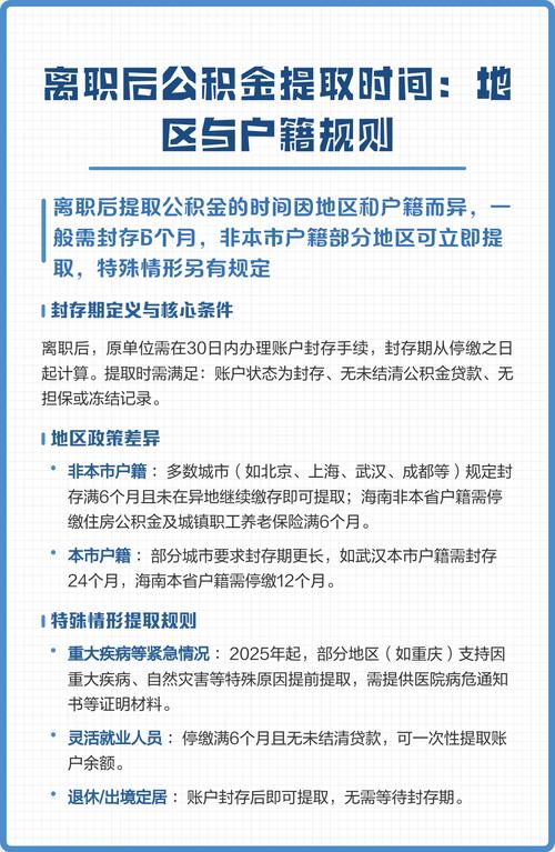外地户口离职提取公积金